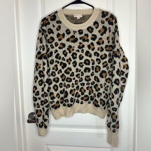 Medium Knox Rose leopard print sweater